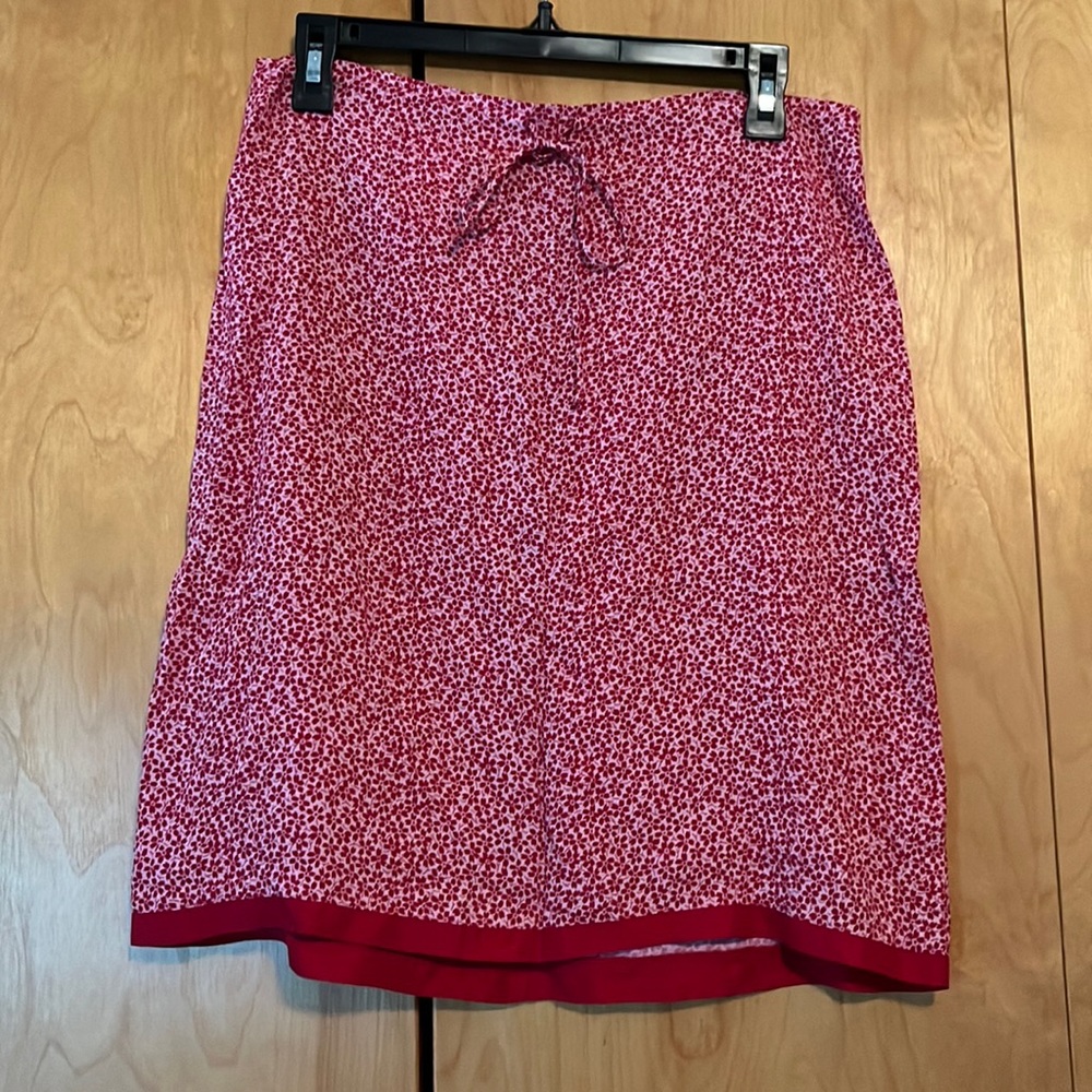 Esprit pink and red skirt